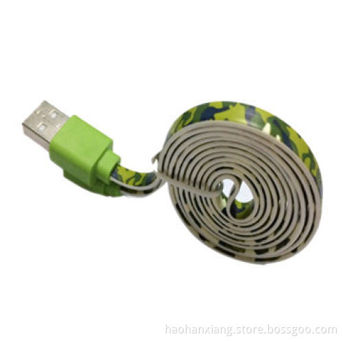 Hot Printing USB Cables for Mobile Phone